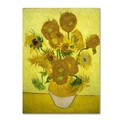 Trademark Fine Art Vincent van Gogh 'Sunflowers 1887' Canvas Art, 24x32 AA01295-C2432GG
